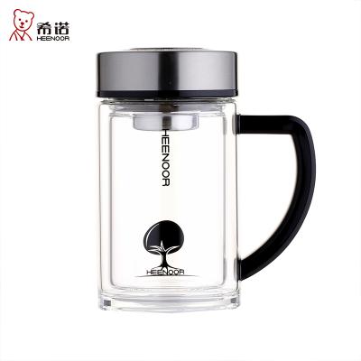 希諾保溫杯女時(shí)尚簡(jiǎn)約304不銹鋼大容量水杯上班便攜泡茶定制杯子