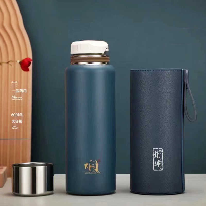 高真空燜泡杯316內膽不銹鋼休閑保溫杯商務禮品燜茶杯KD112